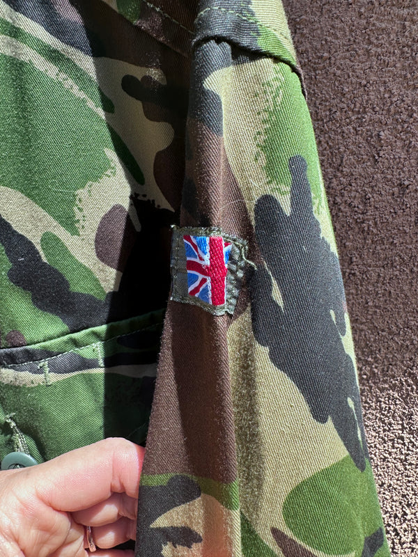 British Army Camo Combat Jacket