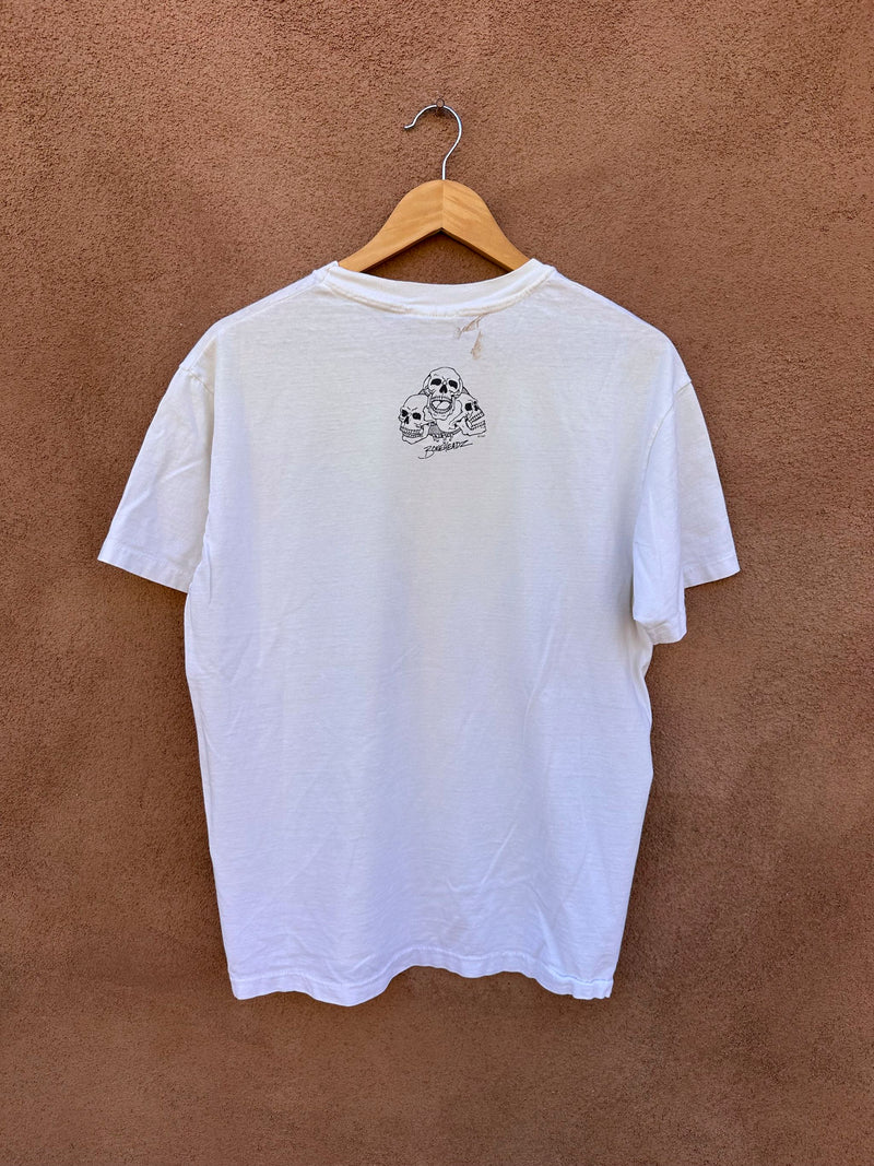 Grateful Dead 1991 Hey Now Productions New York City Boneheadz T-shirt