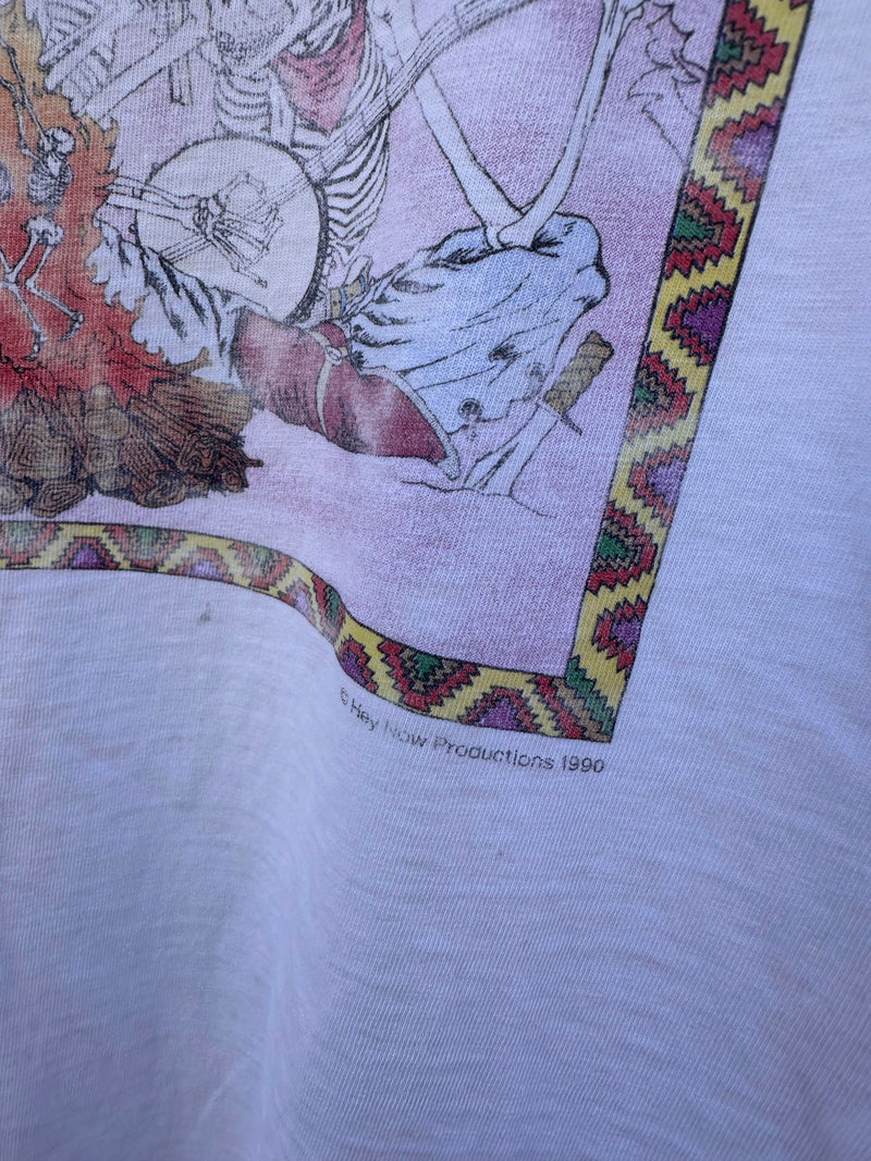 Grateful Dead 1991 Hey Now Productions Desert Jam Boneheadz T-shirt