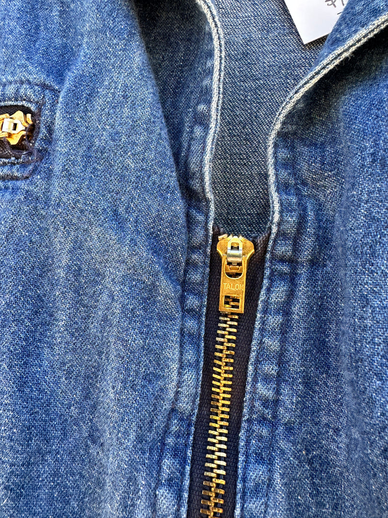 1970's "Male" Denim Coveralls - Multi-Pocket