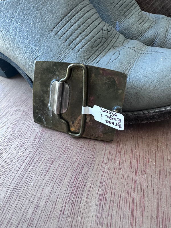 70's Brass, Eagle, & Moon Belt Buckle