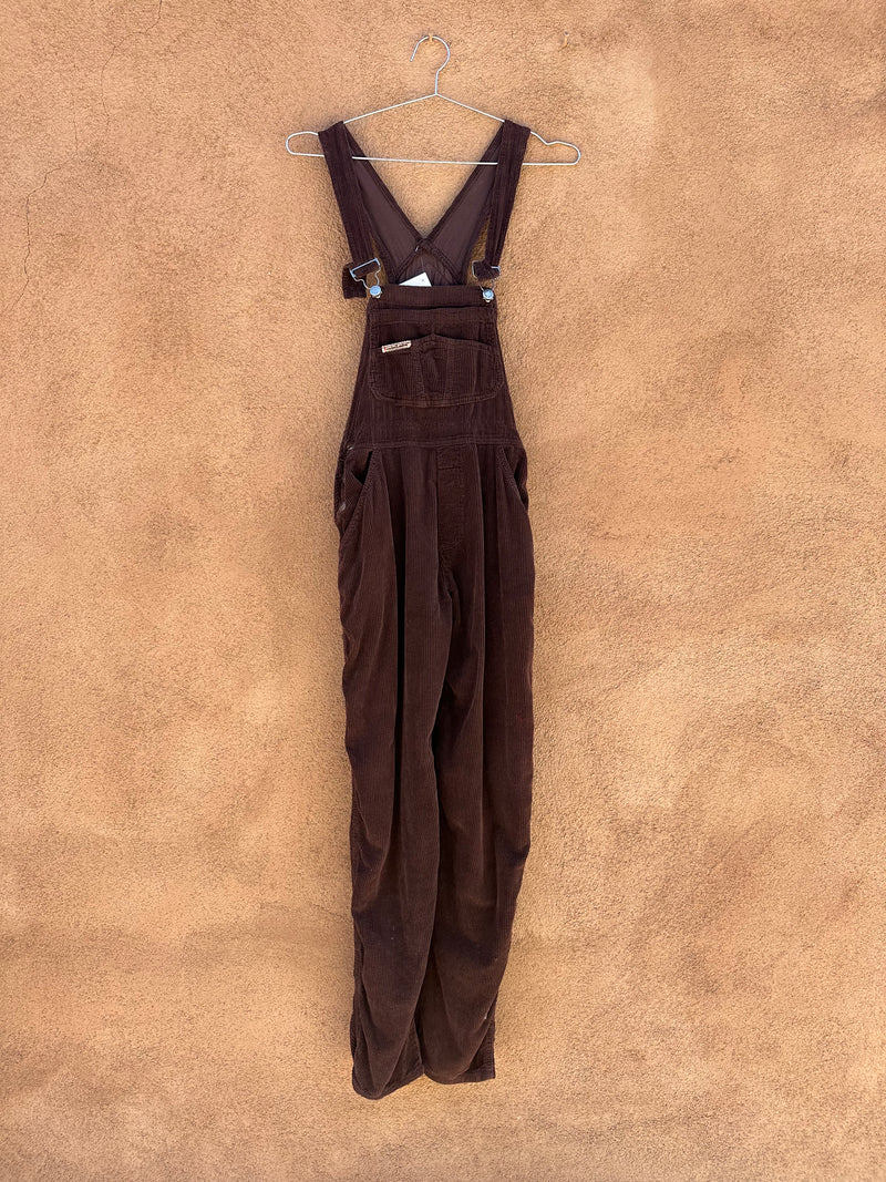Vintage 90's Brown Corduroy Overalls by London London – DESERT