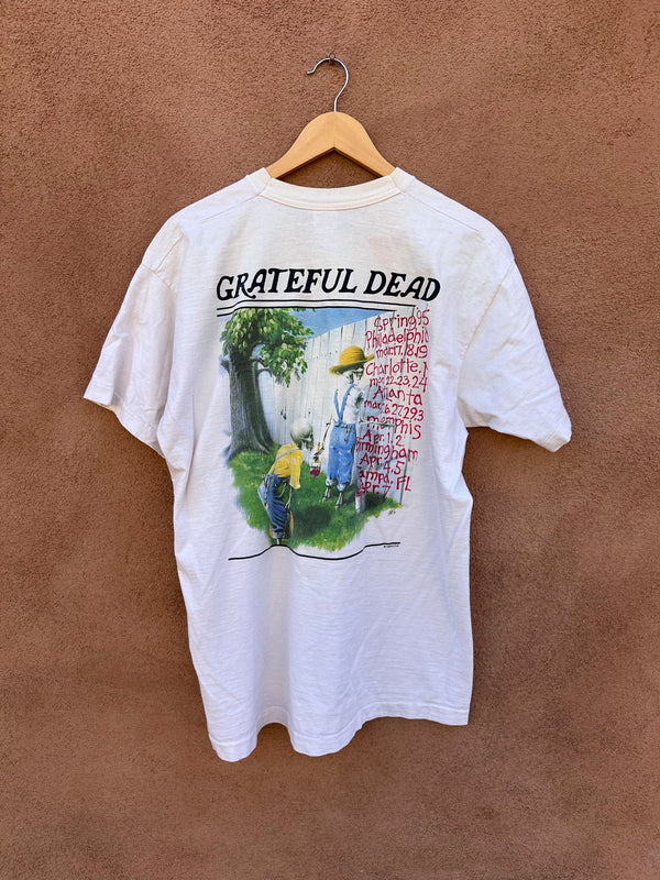 1995 Grateful Dead Spring Tour, Huckleberry Finn & Tom Sawyer T-shirt