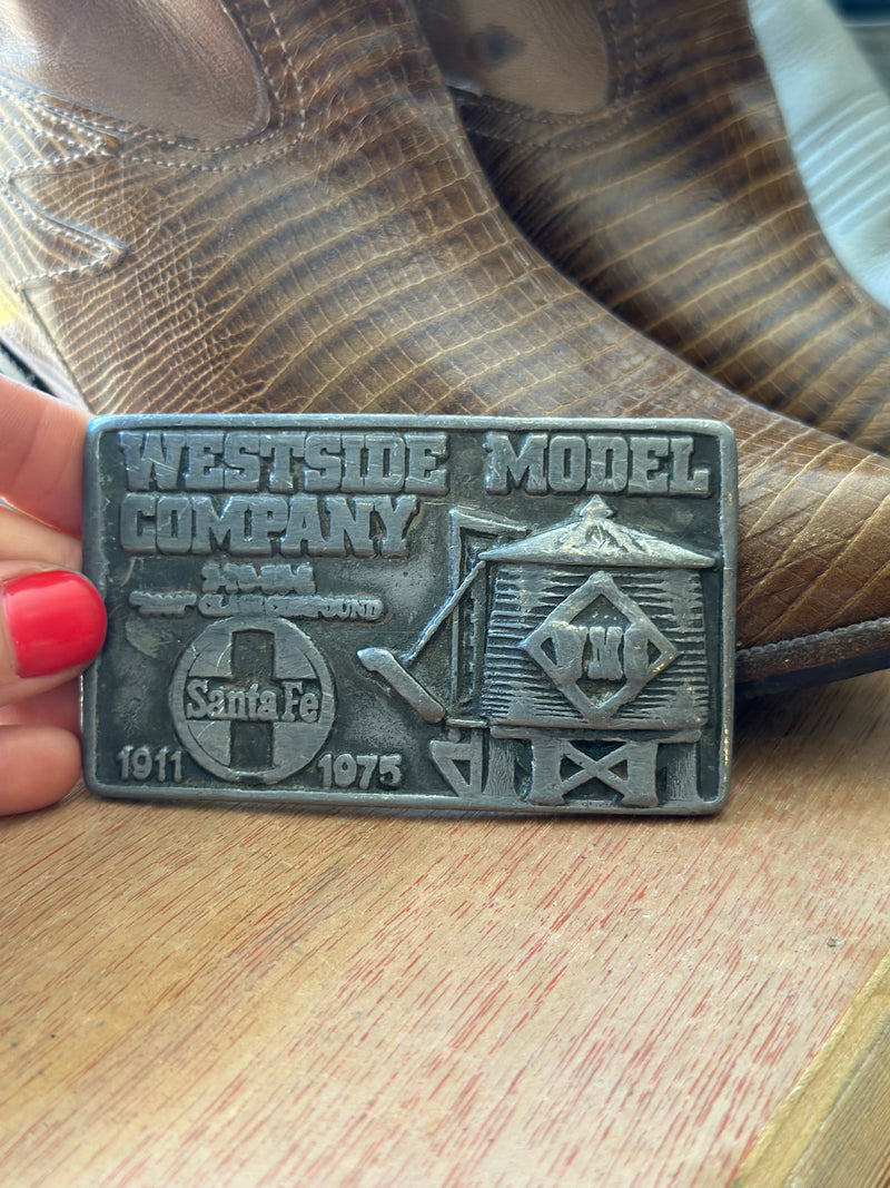 Westside Model Co. Santa Fe Belt Buckle