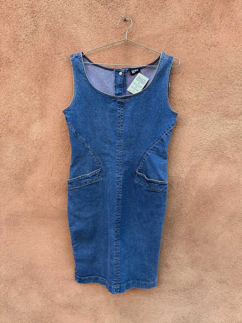 90's DKNY Denim Dress with Pockets