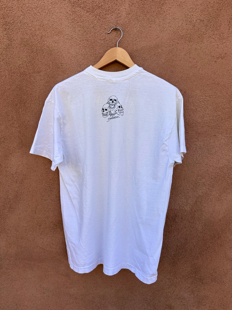 Grateful Dead 1991 Hey Now Productions Peru Boneheadz T-shirt