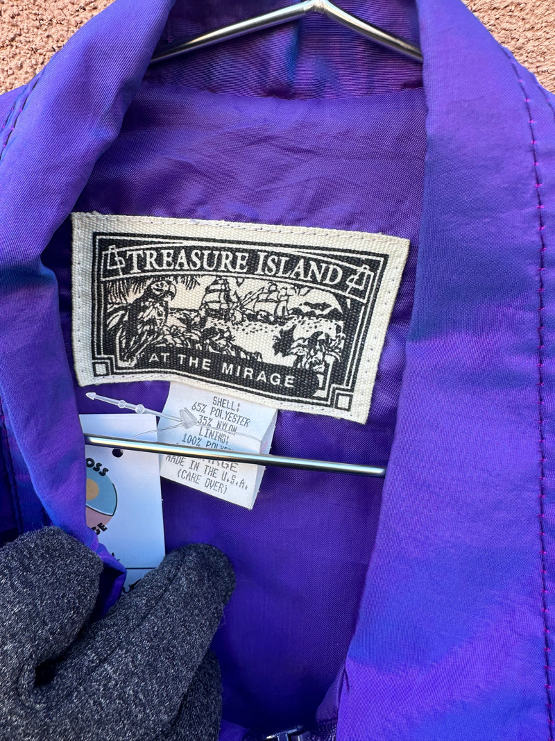 Iridescent Purple Treasure Island Jacket