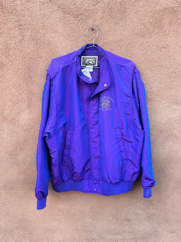 Iridescent Purple Treasure Island Jacket