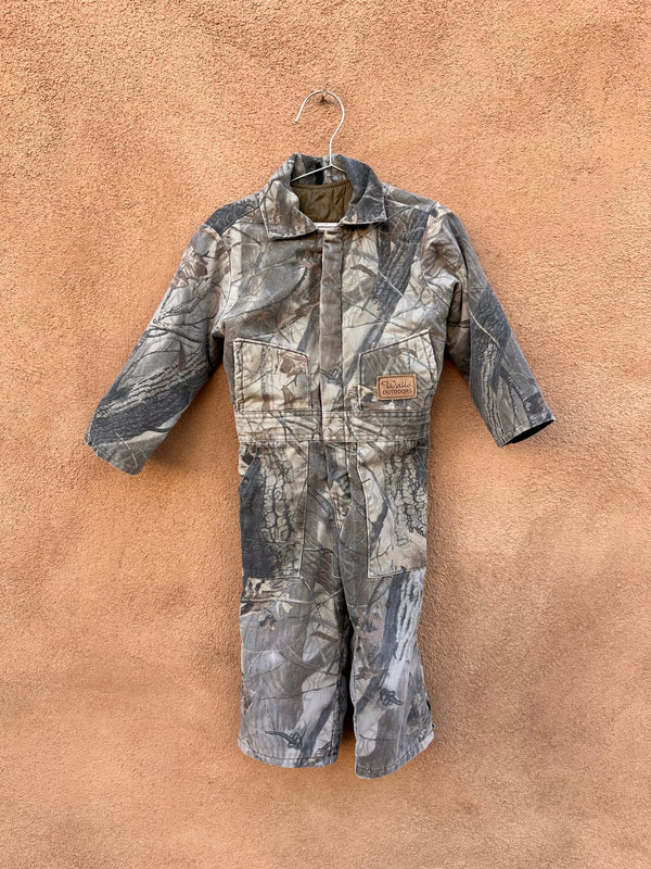 Kid's Camo Coveralls by Walls