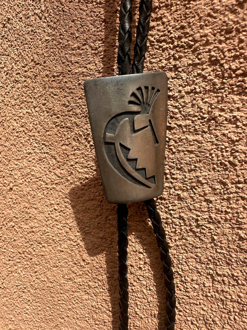 Sterling Kokopelli Bolo Tie