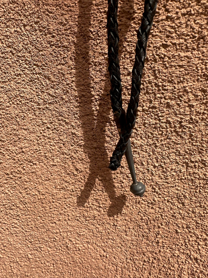 Sterling Kokopelli Bolo Tie - as is