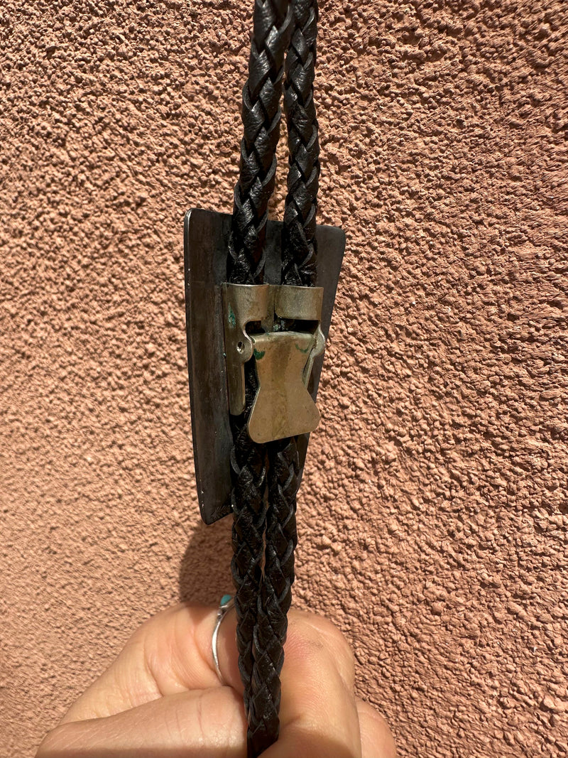 Sterling Kokopelli Bolo Tie - as is