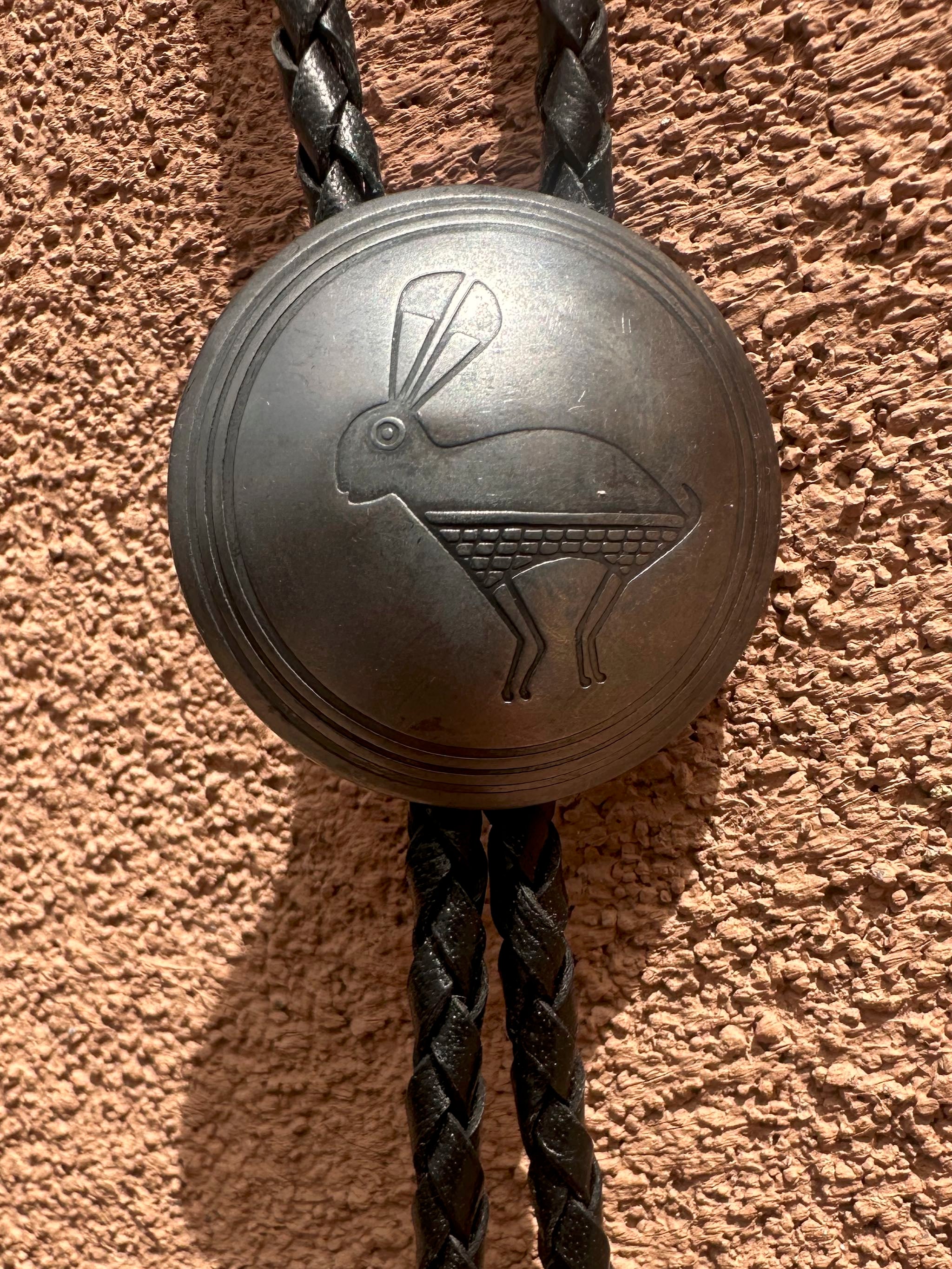 Hopi Rabbit Designs Vintage Hopi Rabbit Bolo Tie, Sterling Silver – DESERT MOSS VINTAGE