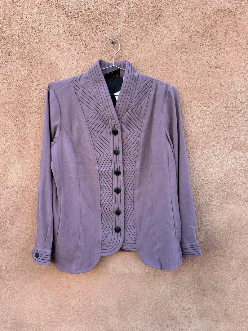 Bob Mackie Mauve Jacket - Medium