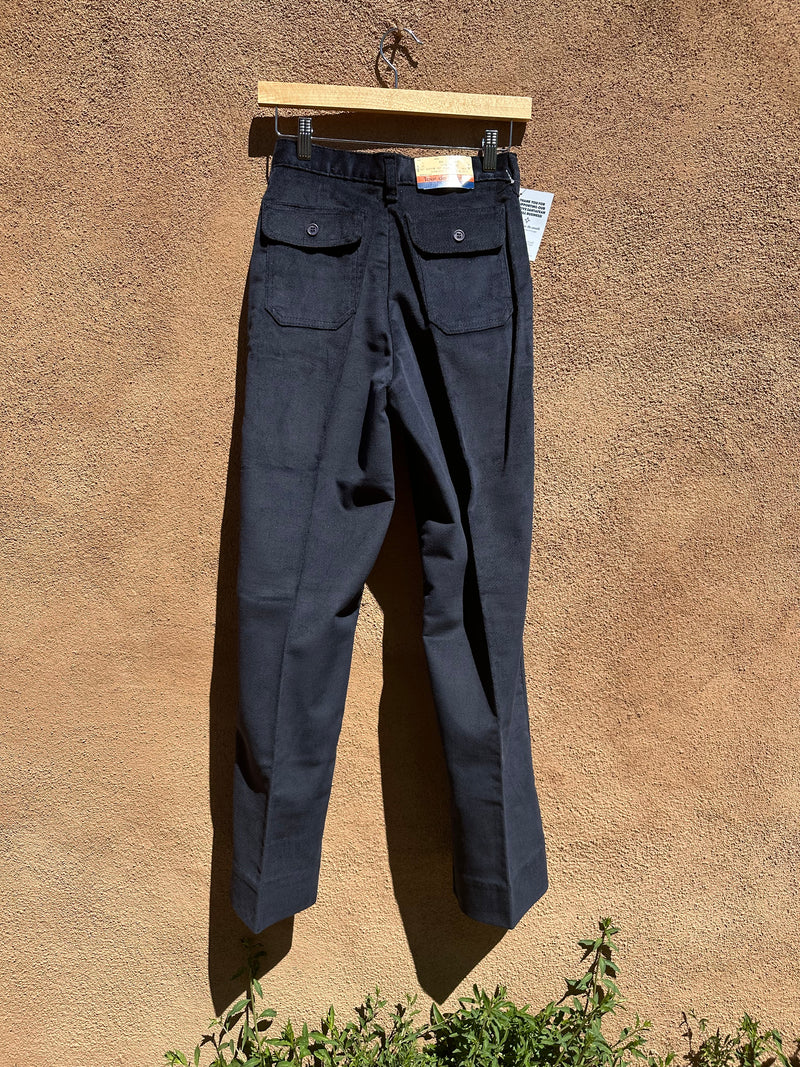 70's Deadstock Navy Tour de France Corduroy Pants - Waist 24/25