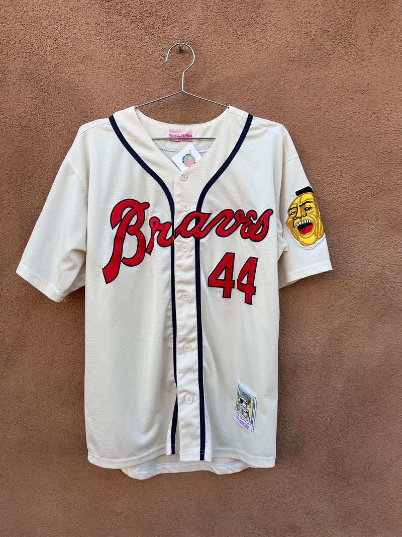 Mitchell & Ness Hank Aaron Atlanta Braves Jersey