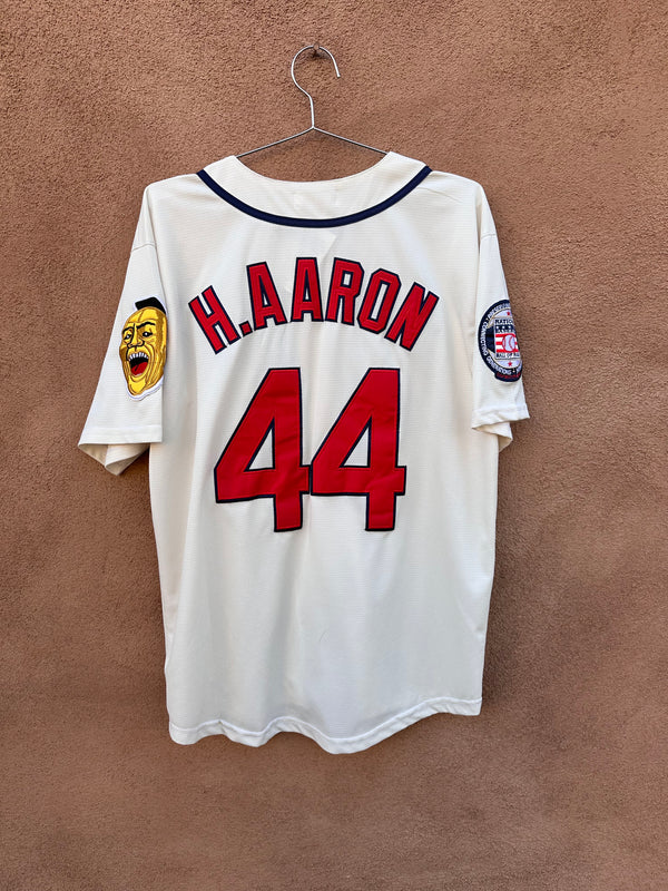 Mitchell & Ness Hank Aaron Atlanta Braves Jersey