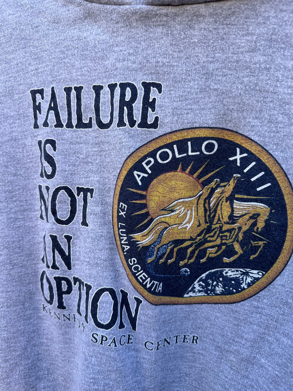 1980's Kennedy Space Center Sweatshirt- Failure is Not an Option