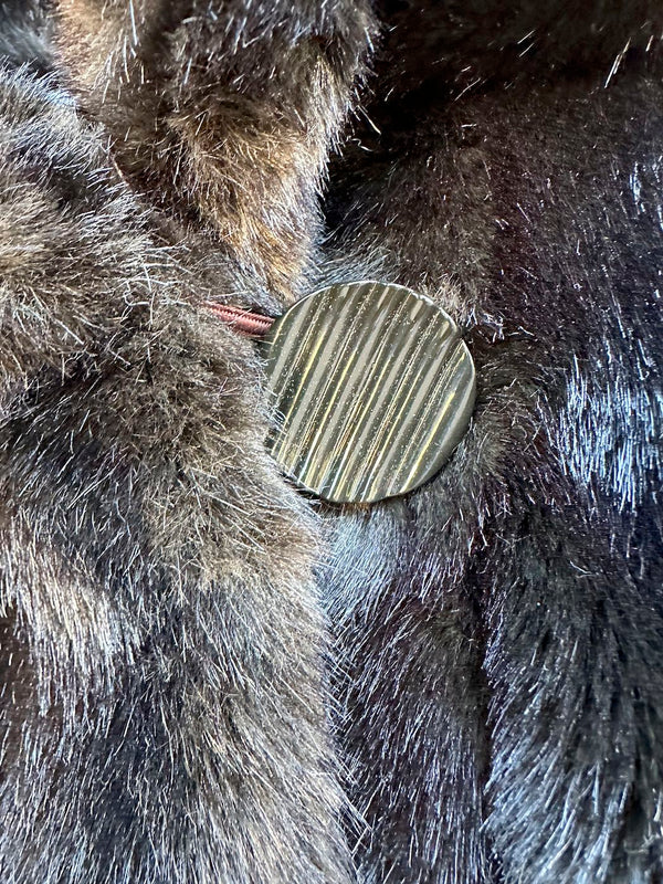 1970's Tissavel Faux Fur Jacket