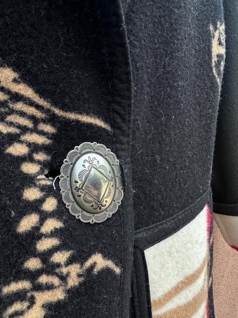 Reversible Pendleton Full Length Maiden Coat