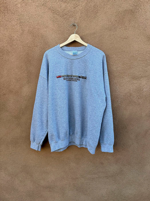 Grand Canyon Railway Gray Sweatshirt
