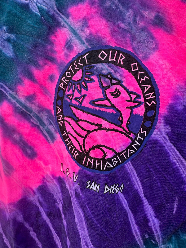 Protect Our Oceans Tie Dye T-shirt