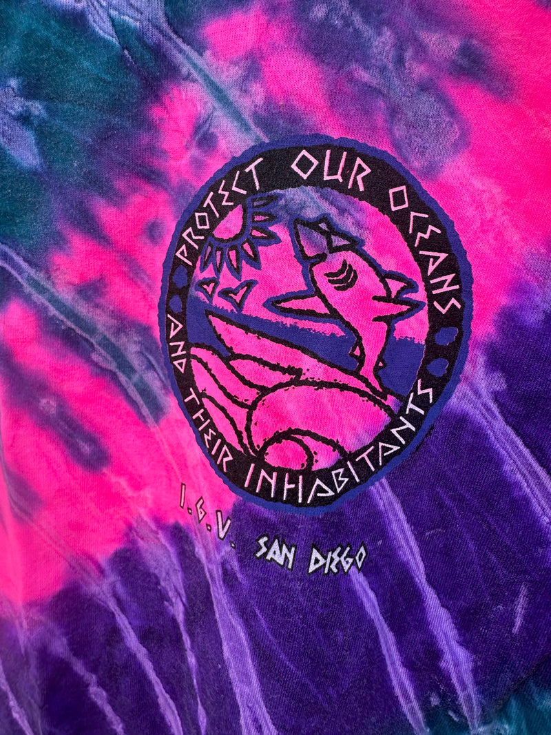 Protect Our Oceans Tie Dye T-shirt