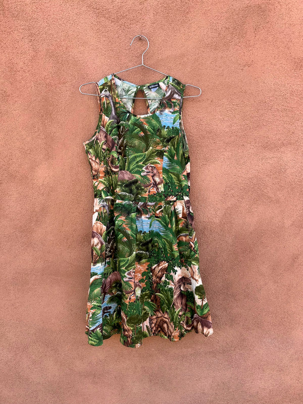 Retrolicious Dinosaur Dress, Made in USA