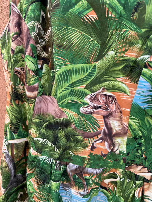 Retrolicious Dinosaur Dress, Made in USA