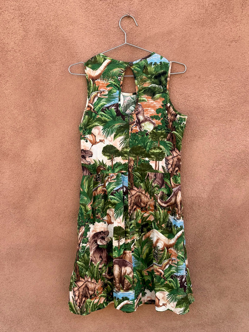 Retrolicious Dinosaur Dress, Made in USA