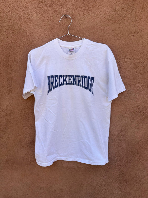 White Breckenridge T-shirt