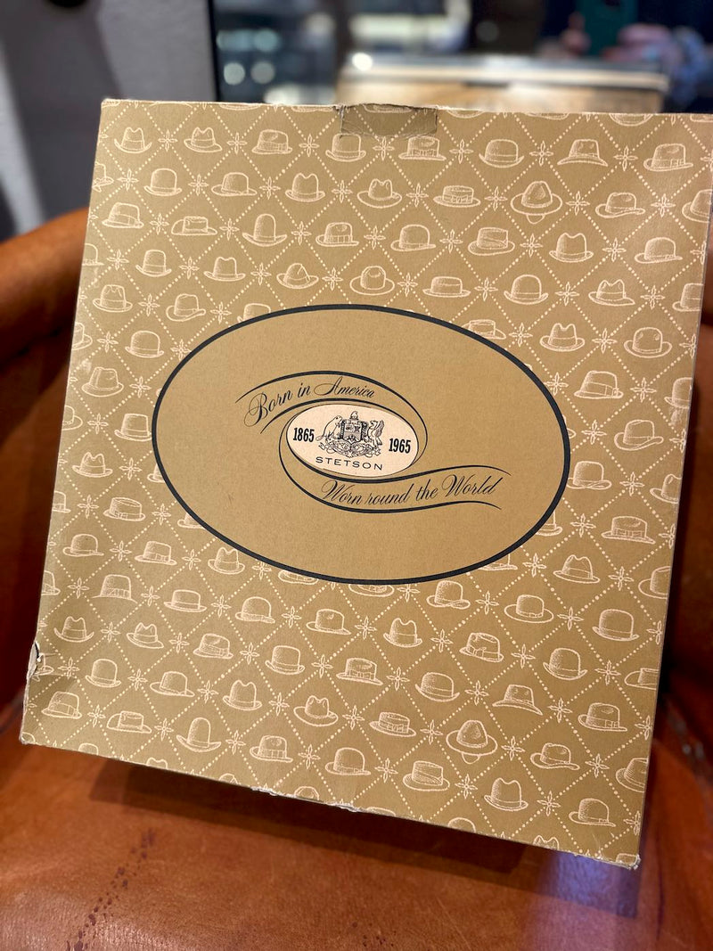 1965 Stetson Open Road 3x Beaver Western Hat with Box