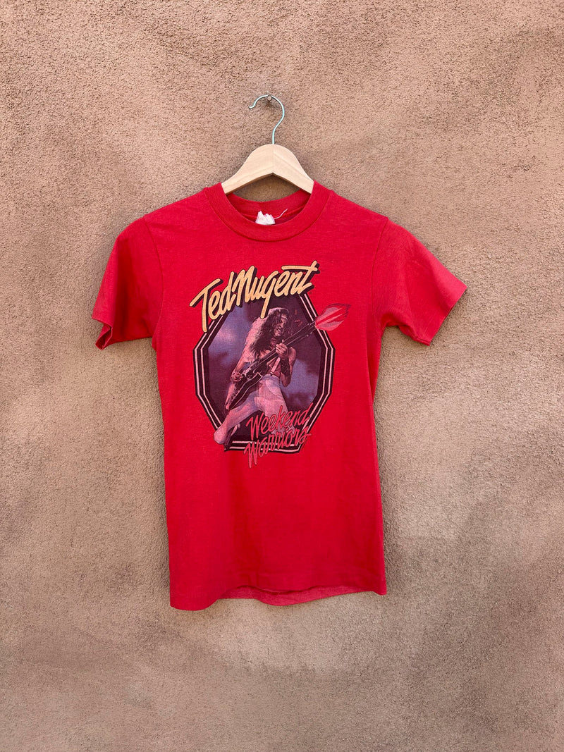 1979 Ted Nugent Weekend Warriors T-shirt - small