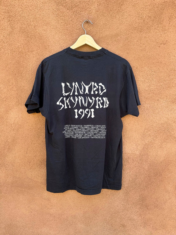 Lynyrd Skynyrd 1991 Tour T-shirt, Screen Stars