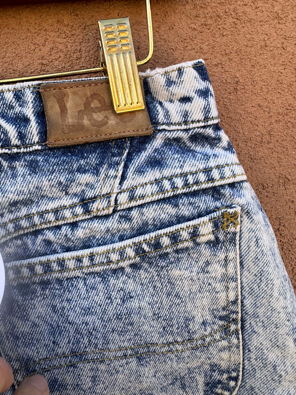 80's Acid Washed Women's Lee Jeans, 14 Petite, 29" waist