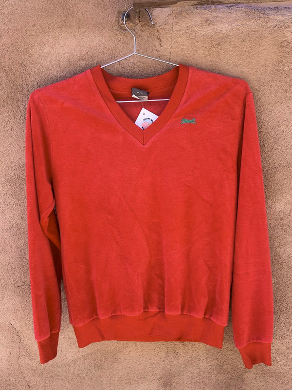 Red Le Tigre V-Neck Sweatshirt