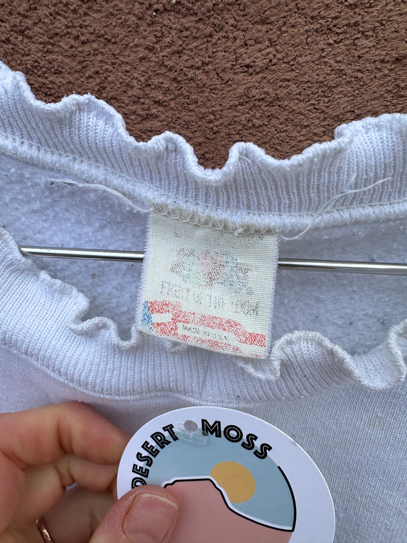 Alaska Wild Rose Sweatshirt - as is