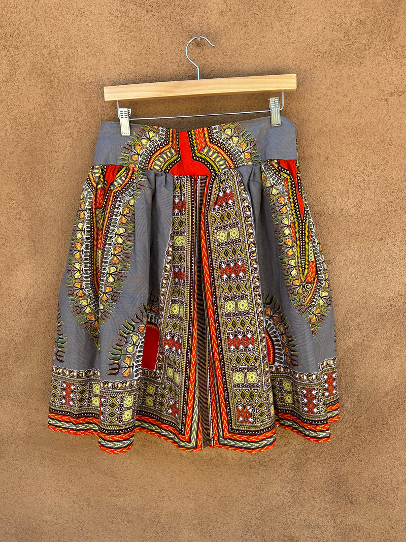 Colorful Togolese Skirt - Authentic West African Skirt