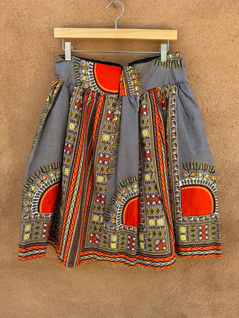 Colorful Togolese Skirt - Authentic West African Skirt