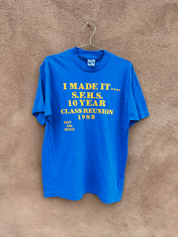 1989 Santa Fe High School Class Reunion T-shirt