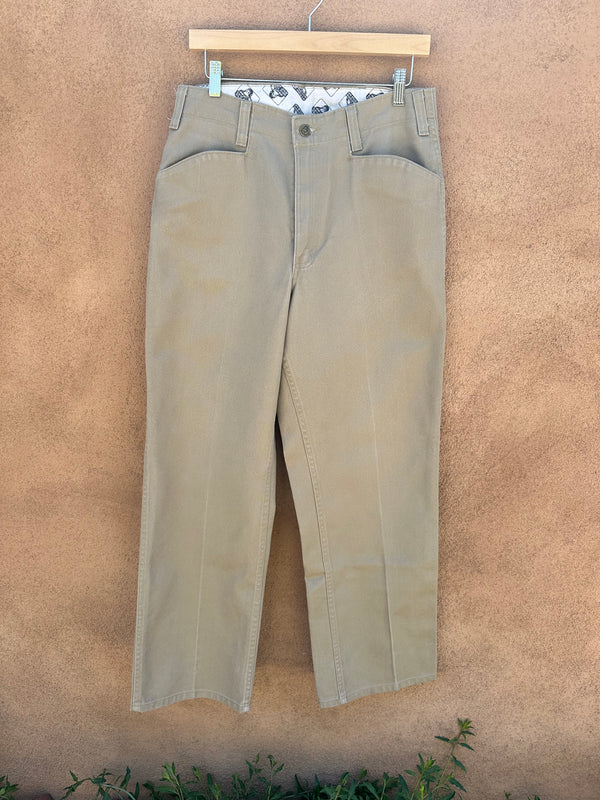 Khaki Ben Davis Slacks - 32