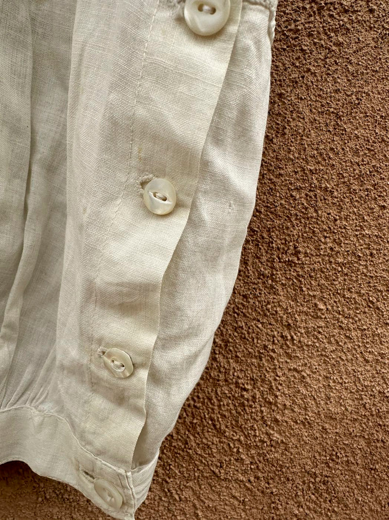 Antique Doily Crochet Top - Handmade