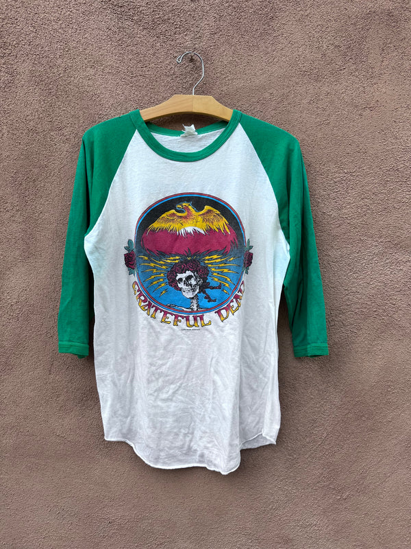 1980 Original Grateful Dead NYC on NYE 3/4 Sleeve Tee