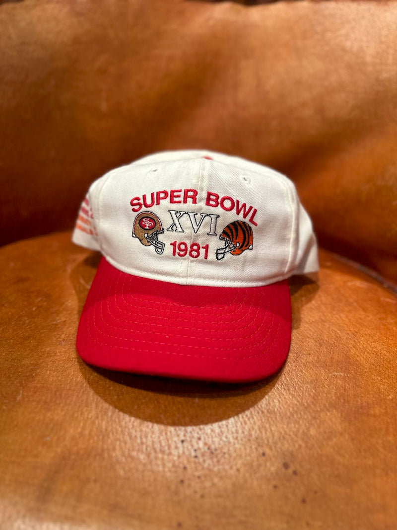 Super Bowl XVI 49ers vs. Bengals Snapback Cap, USA