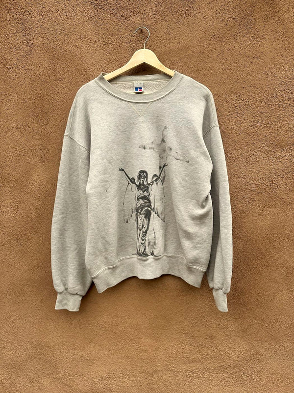Merredith McDowell Hand Drawn Angel Sweatshirt