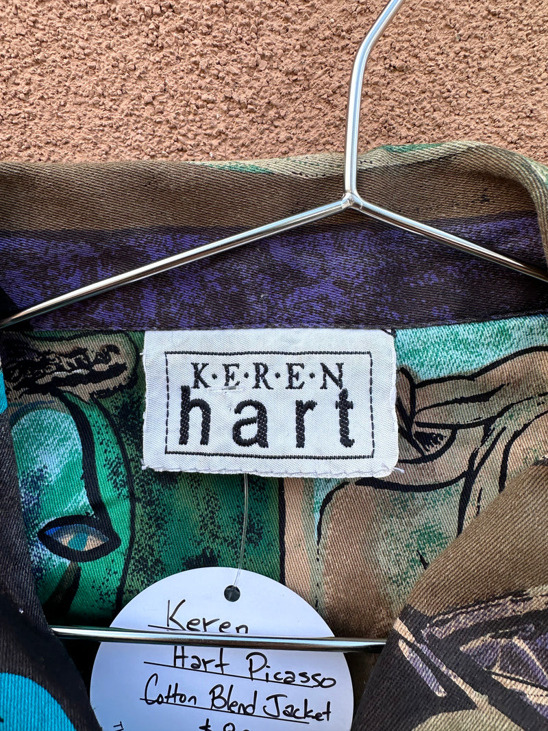 Keren Hart Picasso Cotton Blend Jacket