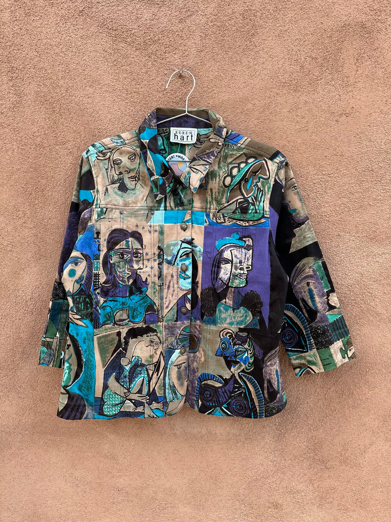 Keren Hart Picasso Cotton Blend Jacket