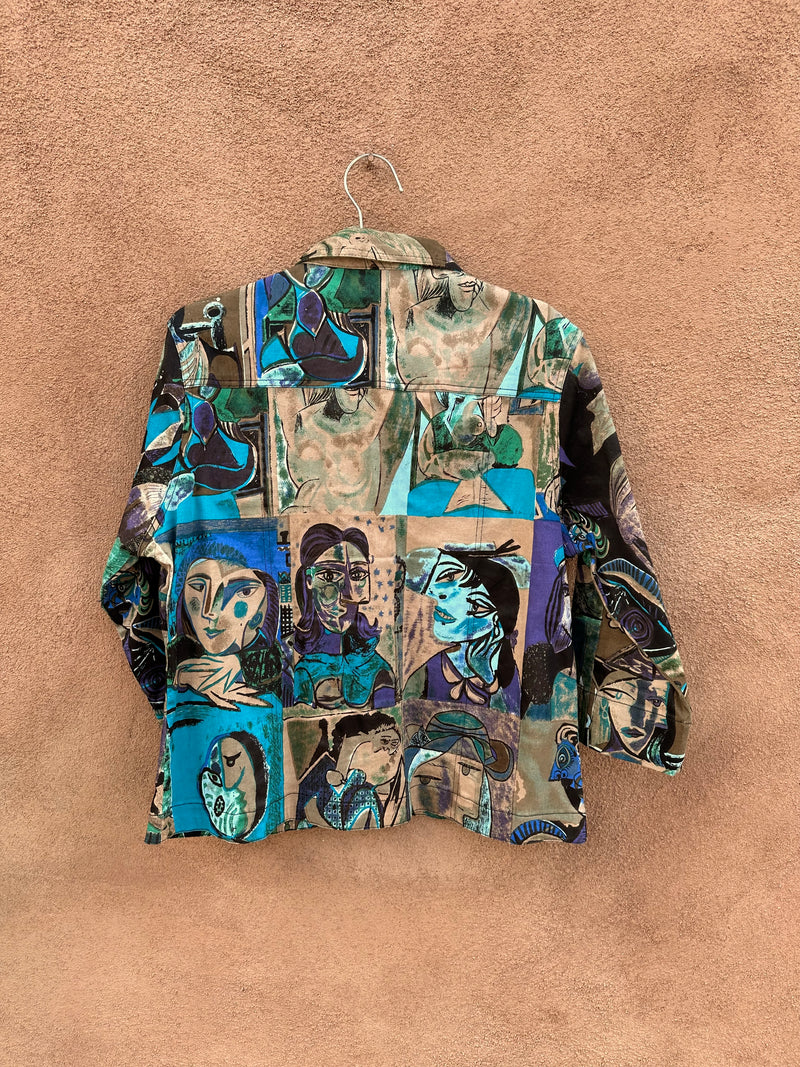 Keren Hart Picasso Cotton Blend Jacket