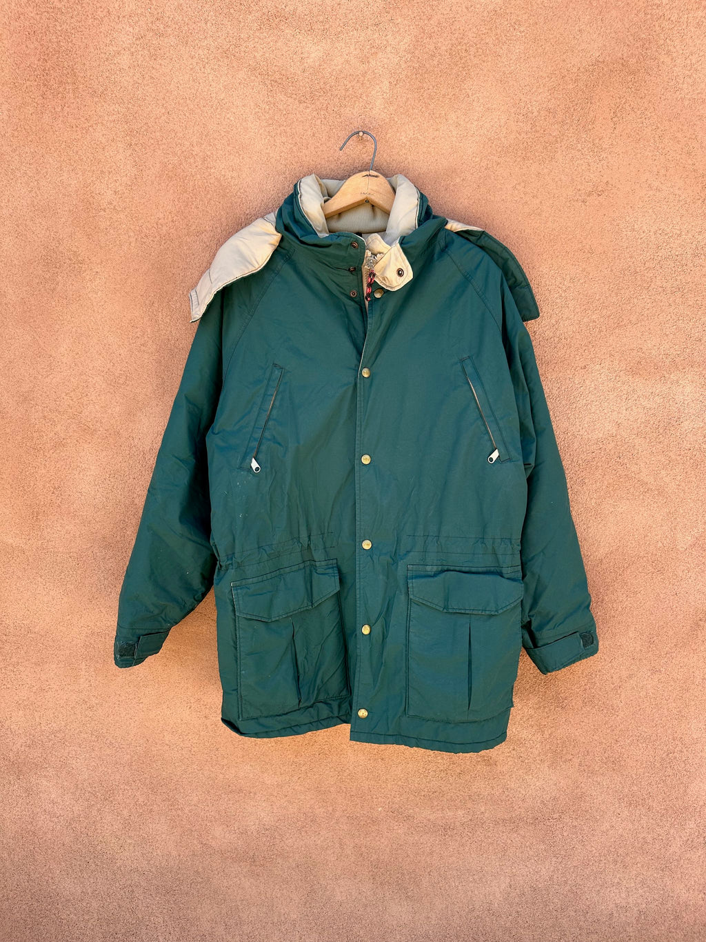 Vintage L.L. Bean Maine Warden's Parka w/Hood – DESERT MOSS VINTAGE