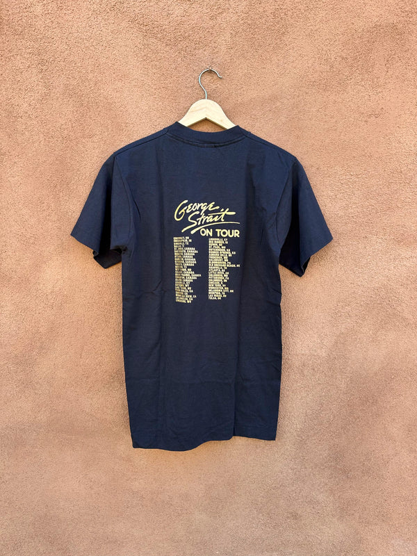 George Strait On Tour T-shirt Screen Stars Best